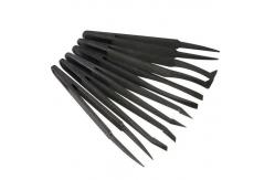 China Stainless Steel ESD Tweezer Anti Static For Cleanroom Assembly Tools supplier