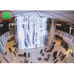 P4.8mm Indoor Flexible High Resolution LED Display , Black LED Wall SMD2727 for sale