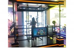 China 7.29 Square Meter Virtual Reality Tower Shooting Game Simulator supplier