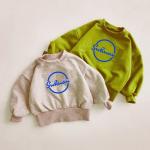 French Terry Fabric Warm Pullover Sweatshirt For Kids With 2 Colors for sale