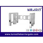 3s SS304 Automatic Security Swing Barrier 220V AC Access Control for sale