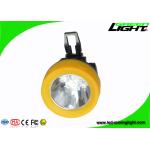Anti Flame Miners Cap Lamps Cordless 3.8Ah Battery 13 - 15hours Working Time CE support USB charging for sale