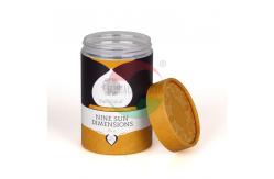 China Printing Clear Plastic Skin Care Paper Composite Cans Plastic Cylinder Jar supplier