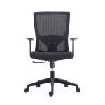 MID Back Ergonomic Mesh Back Fabric Seat Swivel Office Chair With Lumbar Support for sale