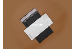 China Courier Black and White Kraft Paper Bubble Envelopes With customied  Pringting supplier