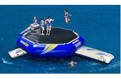 China Floating Inflatable Water Trampoline Combos For Kids Water Parks supplier