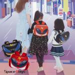 Nohoo new product nursery school neoprene and PU shoulder children backpack