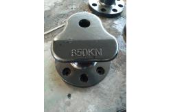 China 650KN Working Load Marine Mooring Bollard With Cast Iron Material Customized supplier