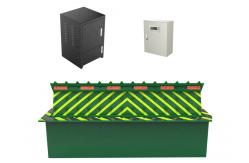 China 3.7KW A3 Steel Hydraulic Road Blocker LCD Display For Traffic supplier