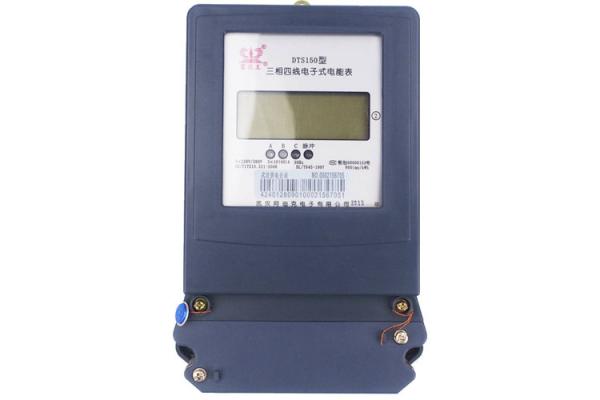 Industrial Electricity Three Phase Electric Meter Static 3P4W Meter With LCD Display