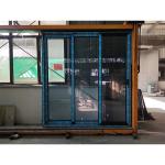 ODM UPVC Double Glazed Bay Window PVC Balcony Doors Hurricane Impact for sale