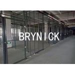 Lockable 4 Sides Equipment Storage Cage , Welded Metal Wire Storage Cages for sale