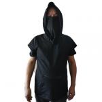 Cotton Short Sleeve PM2.5 Filter Men Pullover Hoodie for sale