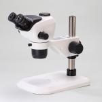 OPTO-EDU A23.2603 Zoom Stereo Microscope 0.7-4.5x 1:6.5 Binocular Refelect & Transmit 3W LED Light for sale