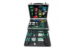 China Professional Telecom Networking tool kit tools set with aluminum alloy box supplier