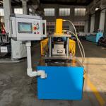 Galvanized Steel 3”4 6 Web Width C Purlin C Shaped Profile Roll Forming Making Machine for sale