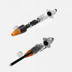 IP65 Waterproof Rj45 Male And Female Connector Metal Button Upgrade Model for sale