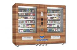 China Self service Coin Bill Mini Mart Vending Machine with Adjustable Goods Channel supplier
