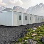 Detachable Container House Manufactured With Bending Steel Plate Easy To Install Sandwich Panel