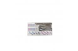 China Maxillofacial Mini Titanium Plate 1.5  2.0 Orthopedic Instruments Kit supplier