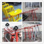 low price straight ladder,new type FRP Square Tube A-Shape insulated ladders for sale