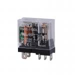 DC12V 12A 1C/O Intermediate LED Indicator Relay Micro Electromagnetic Switch for sale