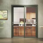 Modern Hurricane Proof Aluminum Sliding Doors Impack Glazed Sliding Door Customizable