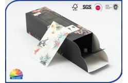 China Logo Gold Stamping Folding Carton Box Aromatherapy Gift Box With Plastic Piston supplier