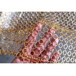 Gold Sequin S Hook Ring Mesh Curtain For Staircases Isolation Screen for sale