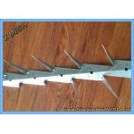 Hot Dipped Galvanized And PVC Coated Black Medium Wall Spikes 0.8mm Thickness for sale