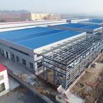 Main Frame H Beam Steel Structure Warehouse / Steel Frame Warehouse Workshop for sale