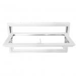 Casement UPVC Hopper Window Apricot Profile Waterproof for sale
