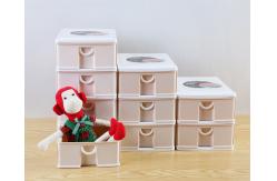 China Single Layer Chest Storage Box Stackable Plastic Drawer Organizer supplier