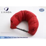 Custom U Shaped Memory Foam Pillows For Travel / Airplane , TUV BS5852 Certification for sale