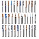 Diamond Coating 4 Flute Solid Carbide End Mill for High Precision Metal Milling for sale