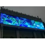 P7.8 Cheap outdoor advertising mesh Strip high transparent led display screen for outdoor building surface for sale