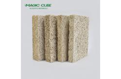 China Interior Decorative Hexagon Wood Wool Fiber Acoustic Wall Panel supplier