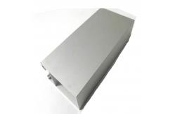 China Silver Sandblasting Anodized Aluminum Profiles 6063 T5 Alloy supplier