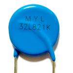 Varistor MYL 32L-821K 32mm 820V 510 series anti-surge voltage protection new energy electronic inverter power supply for sale