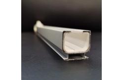 China Modern 25mm Square Curtain Rail Tracks for Study Room supplier