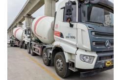 China SANY 12 Cubic Used Concrete Mixer Truck Mounted SY412C-8S With Hino Engine supplier
