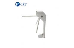 China Vertical Compact Tripod Turnstile Gate Single Directional For Indoors supplier