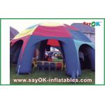 Hiking PVC Tarpaulin Inflatable Air Tent Spider Waterproof For Family Outdoor Camping Custom Advertising Party Tent for sale