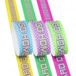 Cheap Waterproof Sweat Resistant Tyvek Event Wristbands Event Party VIP Identification Admission Paper Event Bracelet for sale