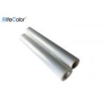 Screen Printing Milky Translucent Polyester Film Roll Aqueous Ink