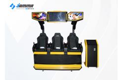 China 3 Players Motion Platform 9D Virtual Reality Simulator / Amusement Park Equipment supplier