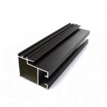 Black Anodized Aluminium Window Frame Profiles For Construction