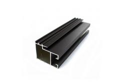 China Black Anodized Aluminium Window Frame Profiles For Construction supplier