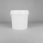 Screen Printing 5 Liter Plastic Bucket For Paint With Handle And Lid for sale