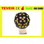 Black Tin Electrode EEG electrode cap, 20 leads separating EEG hat